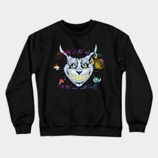 Cheshire's Grin Crewneck Sweatshirt